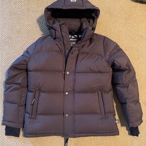 Aritzia Super Puff Original Size S Rich Mocha Brown